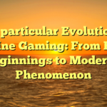 The particular Evolution of On-line Gaming: From Early on Beginnings to Modern day Phenomenon